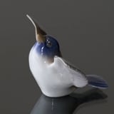 Titmouse with its wings spread out, Bing & Grondahl figurine no. 2481 or 481