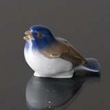Oppustet mejse, Bing & Grøndahl fugle figur nr. 2482 eller 482
