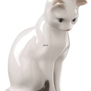 Hvid kat, Bing & Grøndahl figur nr. 2453 | Nr. 1020499 | Alt. B2453 | DPH Trading
