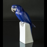 Blue Ara, Bing & Grondahl bird figurine no. 2235 or 503