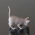 Grå kat med løftet hale, Bing & Grøndahl kattefigur nr. 2517 | Nr. 1020517 | Alt. B2517 | DPH Trading