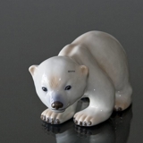 Polar Bear Cub standing, Bing & Grondahl figurine no.2535 or 535