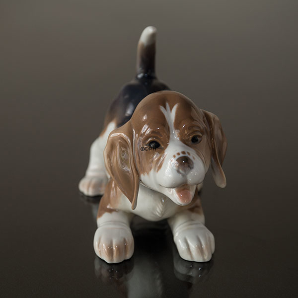 Beagle, Bing & Grøndahl hundefigur nr. 2564 eller 564