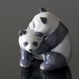 Panda's playing and fighting happily, Royal Copenhagen figurine no. 667