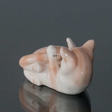 Ginger, Cat, Royal Copenhagen figurine no. 679