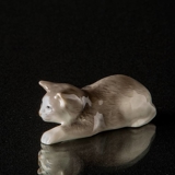 Leo, Cat on the prowl, Royal Copenhagen figurine no. 686