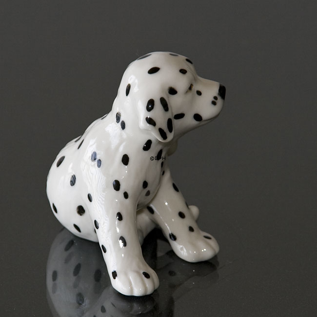 Dalmatiner, Royal Copenhagen hunde figur nr. 747