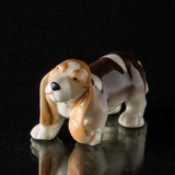 Basset Hound, Royal Copenhagen dog figurine no. 750