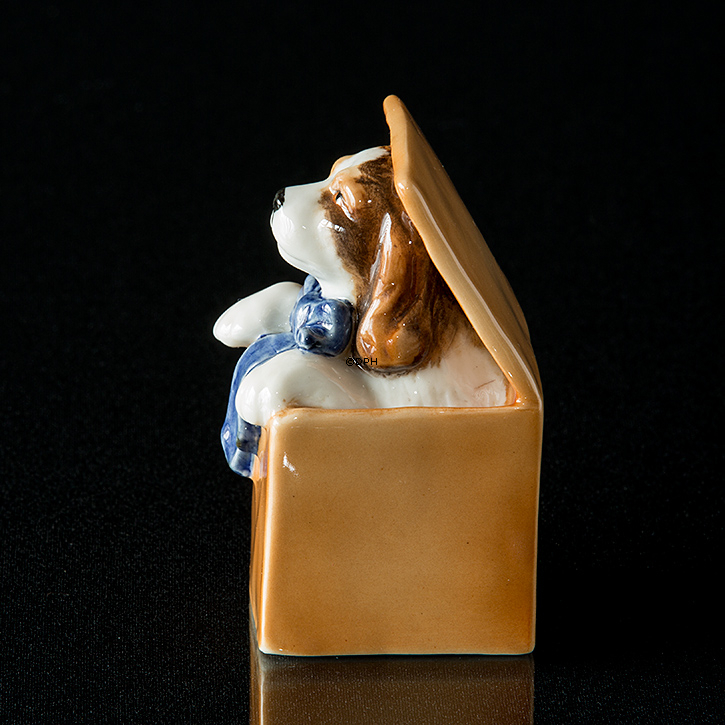 Cocker Spaniel, Royal Copenhagen hunde figur nr. 751