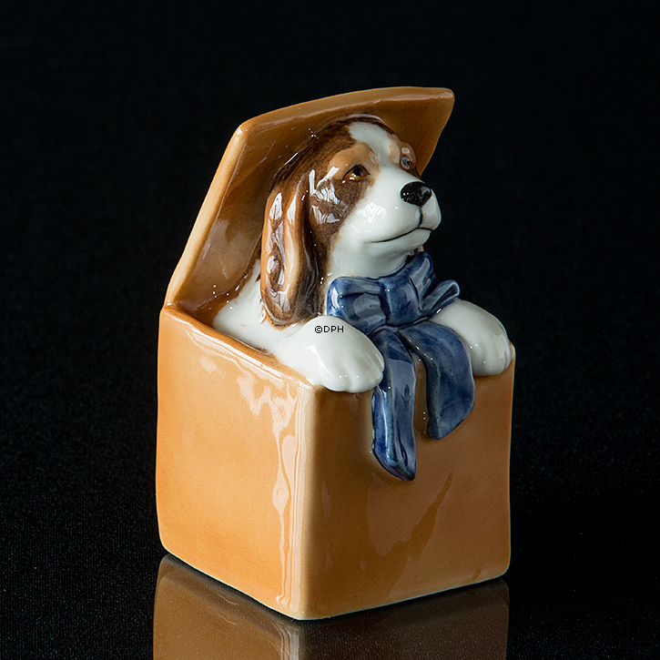 Cocker Spaniel, Royal Copenhagen hunde figur nr. 751