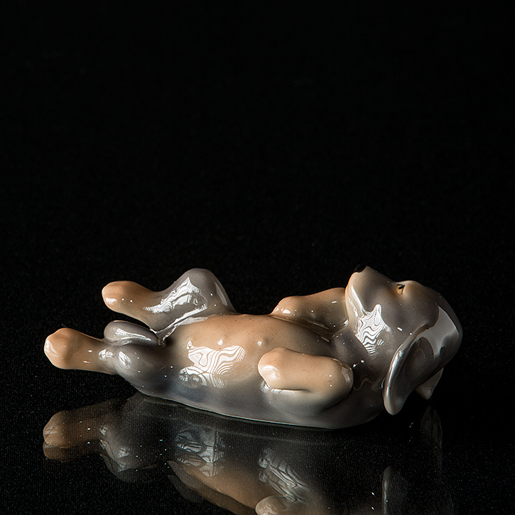 Gravhund, Royal Copenhagen hunde figur nr. 753