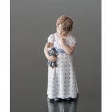 Girl with Doll on her Arm, Royal Copenhagen figurine no. 3539 or 146