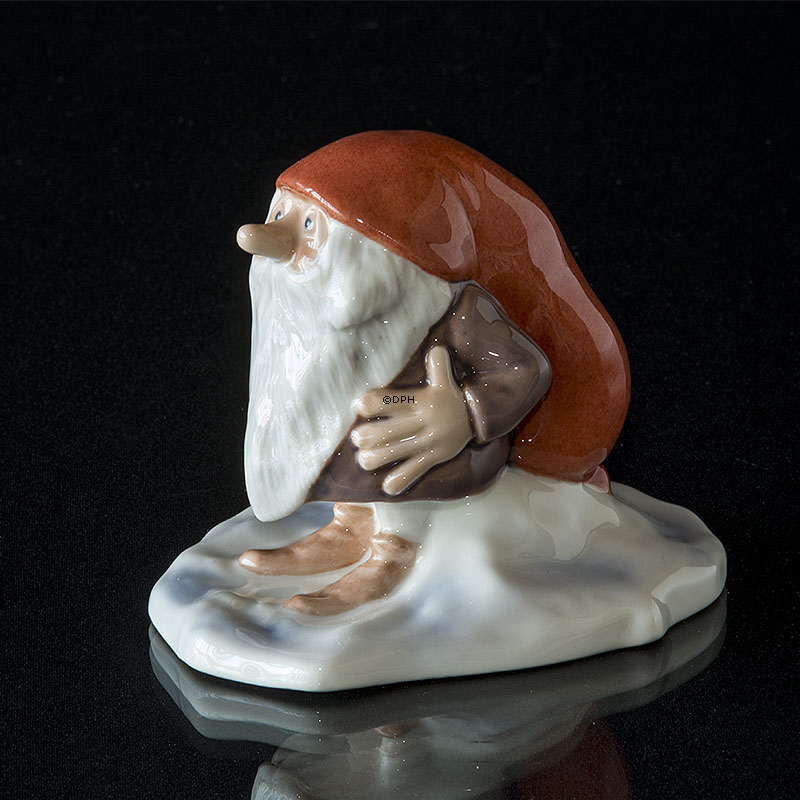 Nisse med nøgle, Wiberg, Royal Copenhagen julefigur nr. 371