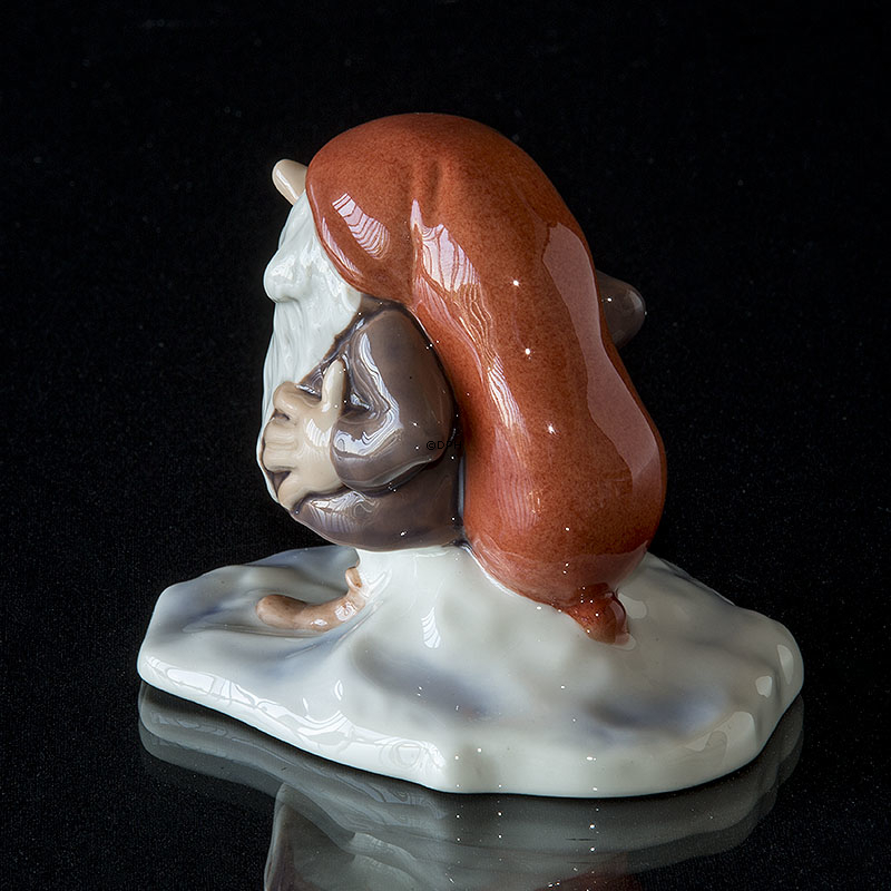 Nisse med nøgle, Wiberg, Royal Copenhagen julefigur nr. 371