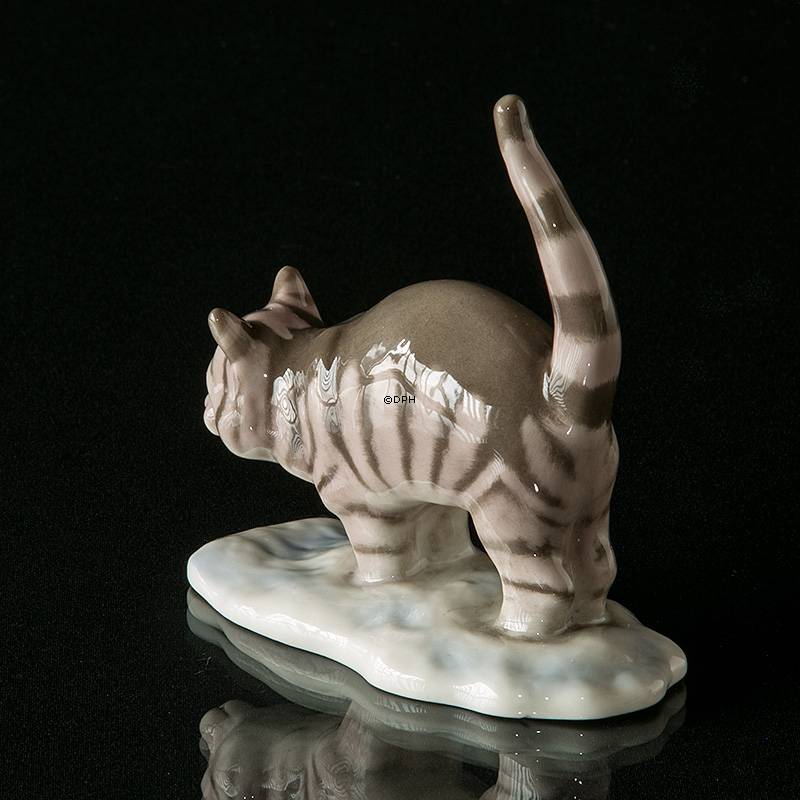 Kat, Wiberg, Royal Copenhagen jule figur nr. 372