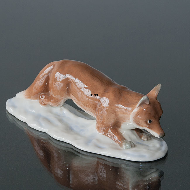 Ræv, Wiberg, Royal Copenhagen julefigur nr. 373