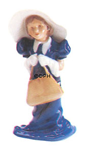 Udklædt pige, Royal Copenhagen figur nr. 533