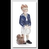 Jens´ first day at school Royal Copenhagen figurine no. 685