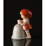 Pixie with Bell, Royal Copenhagen Christmas figurine no. 763