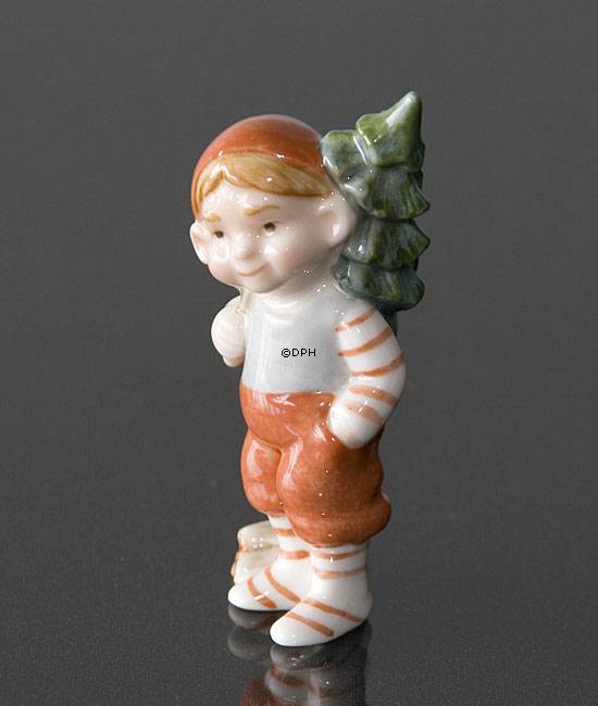 Nisse med juletræ, Royal Copenhagen jule figur nr. 765