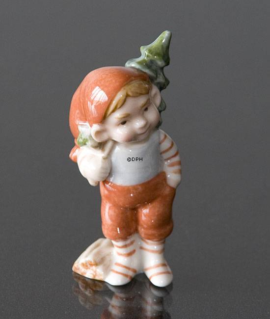 Nisse med juletræ, Royal Copenhagen jule figur nr. 765