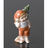 Wichtel mit Weihnachtsbaum, Royal Copenhagen Figur Nr. 765