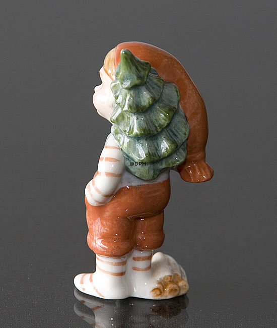 Nisse med juletræ, Royal Copenhagen jule figur nr. 765