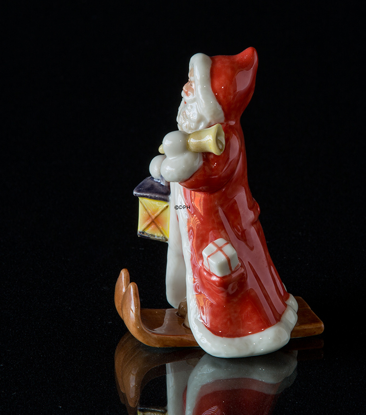 Årets Julemand 2001, Julemanden på ski