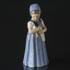 Mary, Pige med blå kjole, Bing & Grøndahl figur nr. 2721 | Nr. 1023561 | Alt. B2721 | DPH Trading