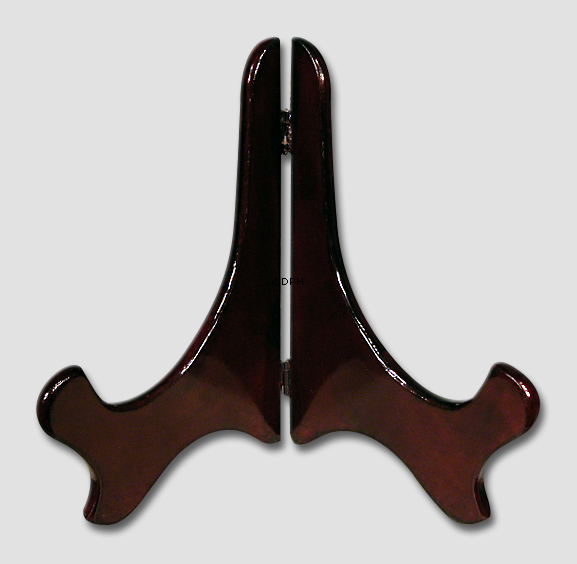 Robust Træ tallerken holder. Højde 31 - Til meget store fade og skåle