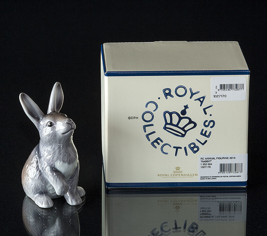 Royal Copenhagen årsfigur 2019, Kanin
