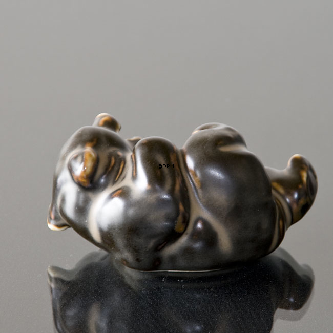 Bjørneunge, stentøjsfigur, Royal Copenhagen nr. 21432 eller 232