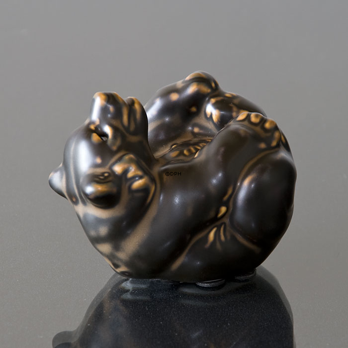 Bjørneunge, stentøjsfigur, Royal Copenhagen nr. 22745 eller 245