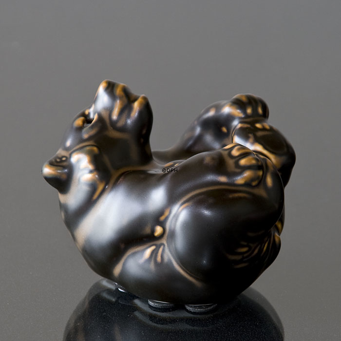 Bjørneunge, stentøjsfigur, Royal Copenhagen nr. 22745 eller 245