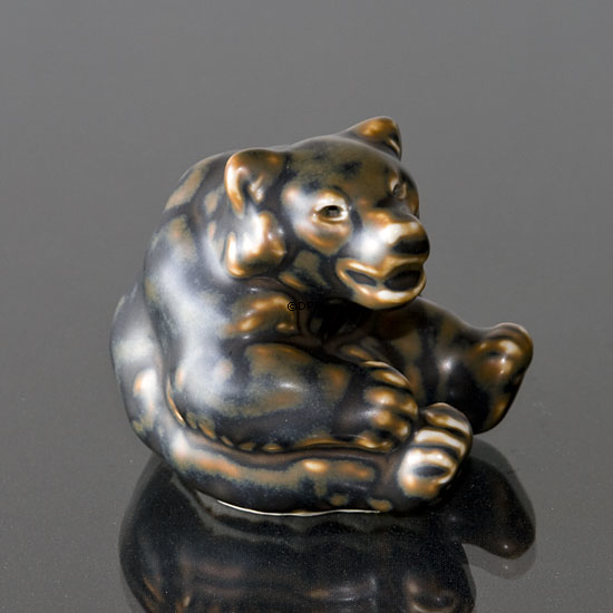 Bjørneunge, stentøjsfigur, Royal Copenhagen nr. 22748 eller 248