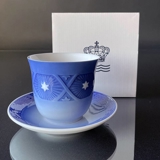 2023 Royal Copenhagen Weihnachts Thermobecher mit Untertasse, Inhalt 26 cl,