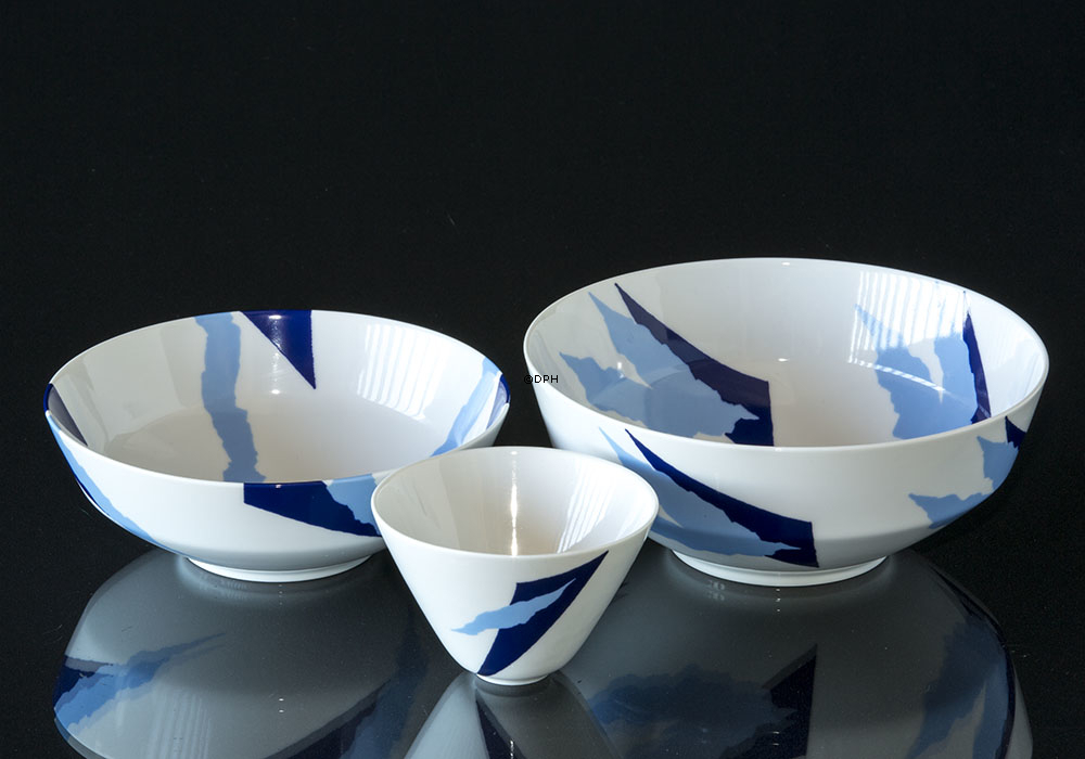 Lin Utzon mellem skål, Royal Copenhagen