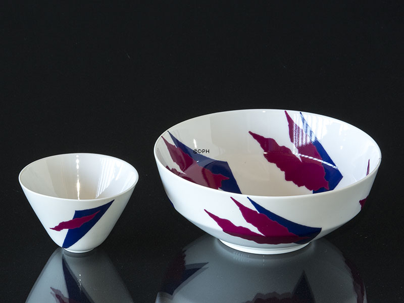 Lin Utzon lille skål, Royal Copenhagen nr. 327