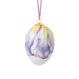 Easter Egg with Lilac Tulip, large, Royal Copenhagen Easter 2024