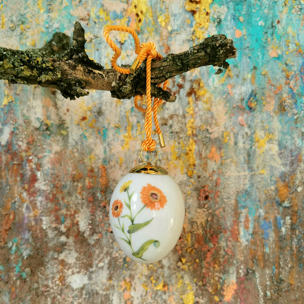 Påskeæg med tagetes knopper, Royal Copenhagen påske 2024