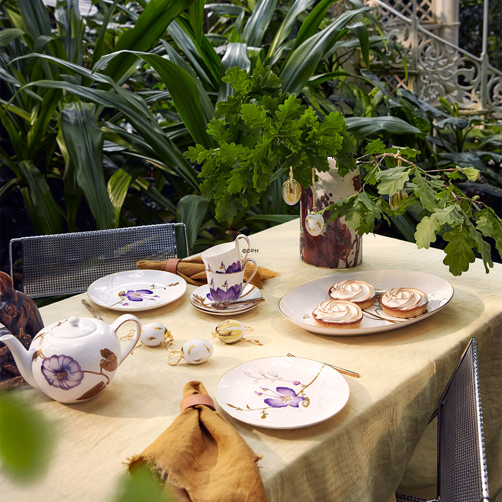 Påskeæg med store pirolfjer, Royal Copenhagen påske 2025