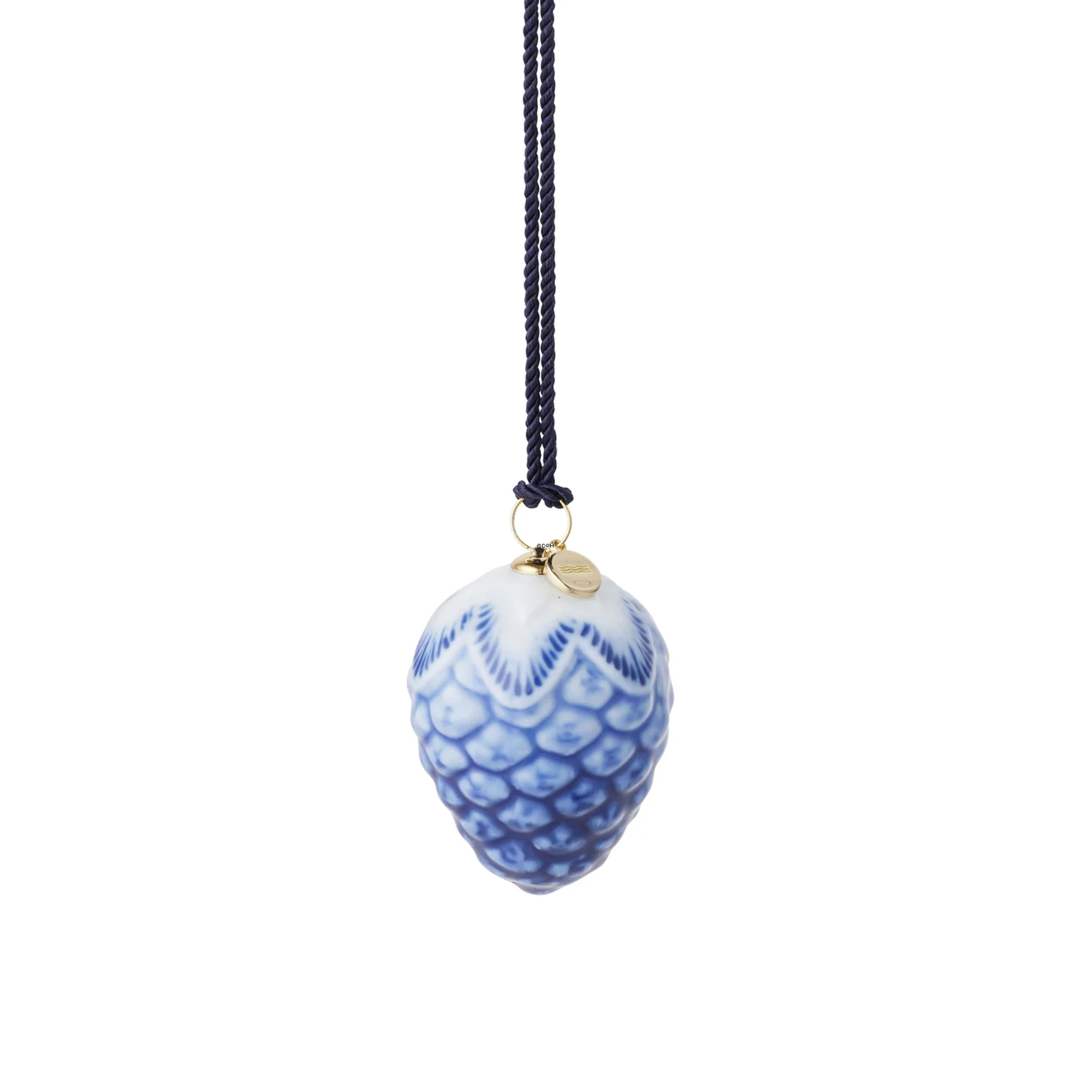 Royal Copenhagen ornament, Grankogle, lille
