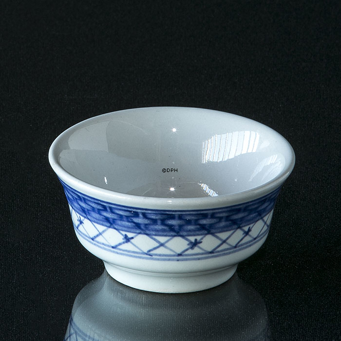 Royal Copenhagen/Aluminia  Tranquebar, blå, saltkar nr. 11/1095