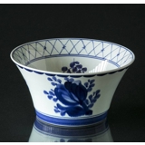 Royal Copenhagen/Aluminia Tranquebar, blå, rund skål nr. 11/1096