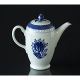 Royal Copenhagen/Aluminia  Tranquebar, blau, Kaffeekanne Nr. 11/1105 oder 128