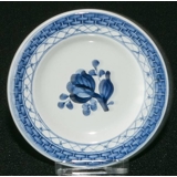 Royal Copenhagen/Aluminia Tranquebar, blå, mini tallerken 10cm nr. 11/1117