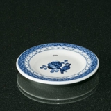 Royal Copenhagen/Aluminia Tranquebar, blå, mini tallerken 10cm nr. 11/1117