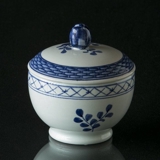 Royal Copenhagen/Aluminia Tranquebar, blue, sugar bowl