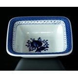 Royal Copenhagen/Aluminia Tranquebar, blå, Firkantet skål nr. 11/1337