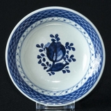 Royal Copenhagen/Aluminia Tranquebar, blå, skål nr. 11/2660